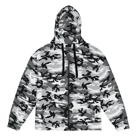American M81 Urban City CAMO Unisex zip hoodie - 2XS - Zip Hoodies