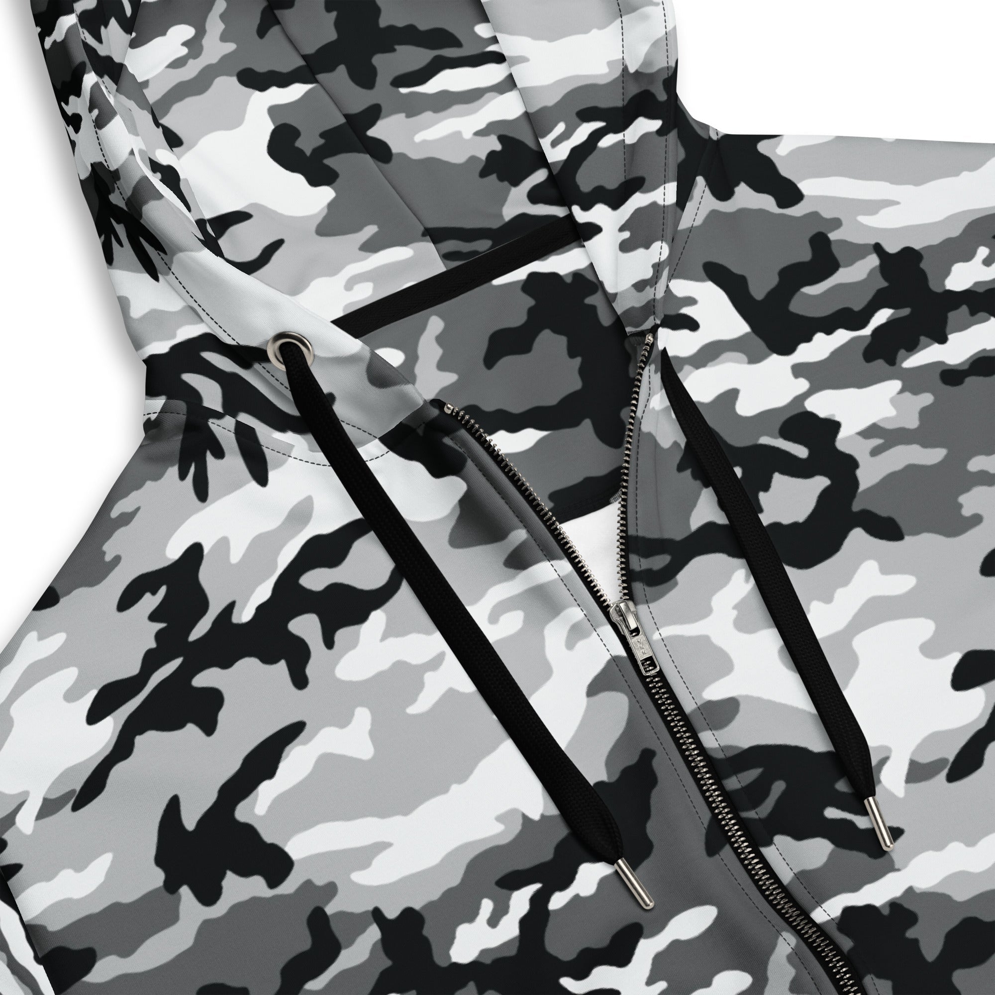 CAMO HQ - Classic M81 Urban City CAMO Unisex Zip Hoodie