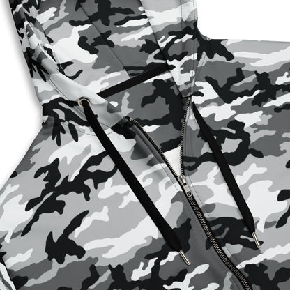 American M81 Urban City CAMO Unisex Zip Hoodie