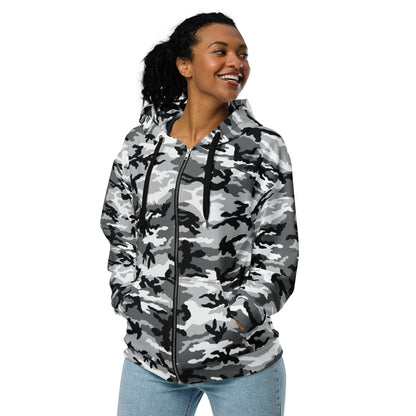 American M81 Urban City CAMO Unisex Zip Hoodie