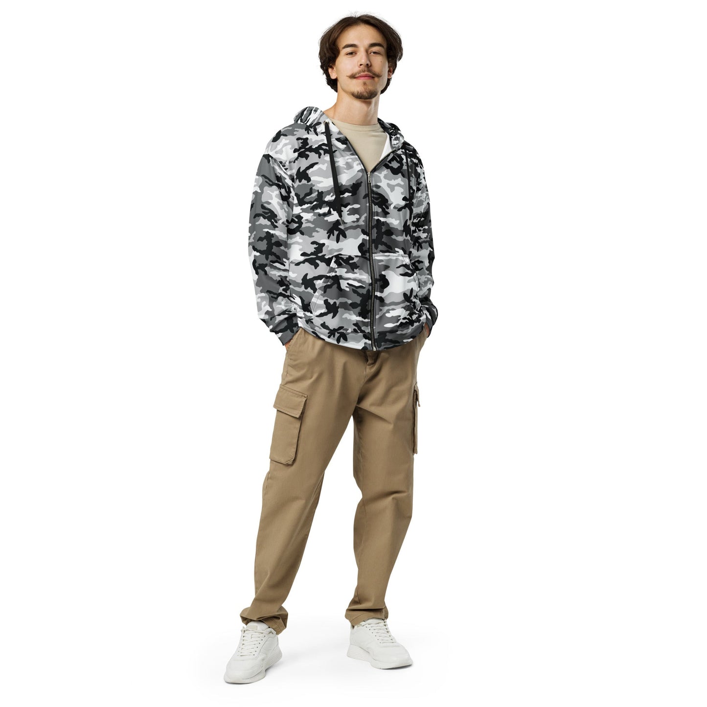 American M81 Urban City CAMO Unisex Zip Hoodie