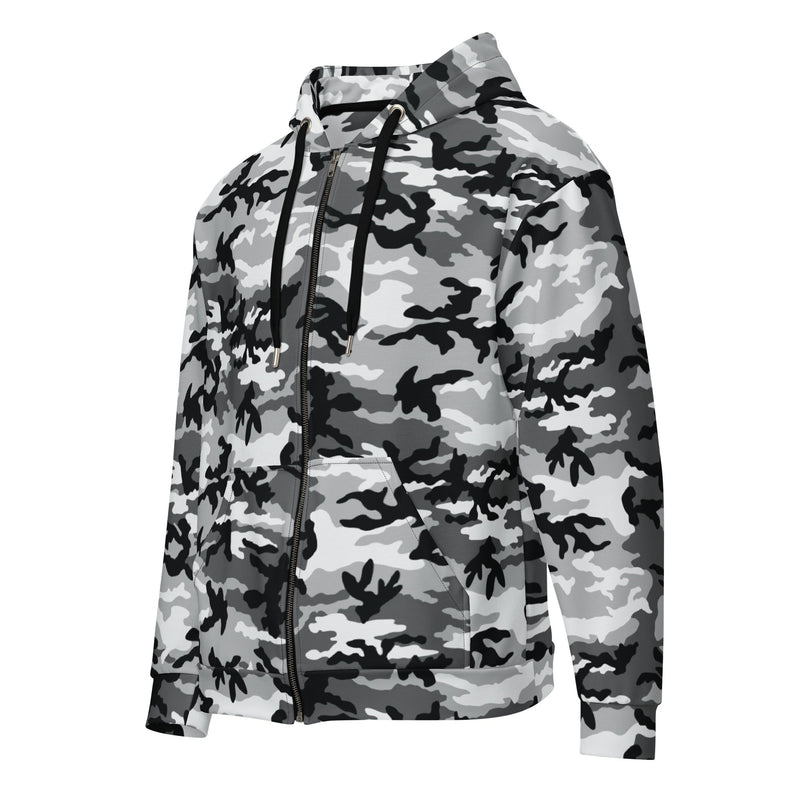 American M81 Urban City CAMO Unisex Zip Hoodie