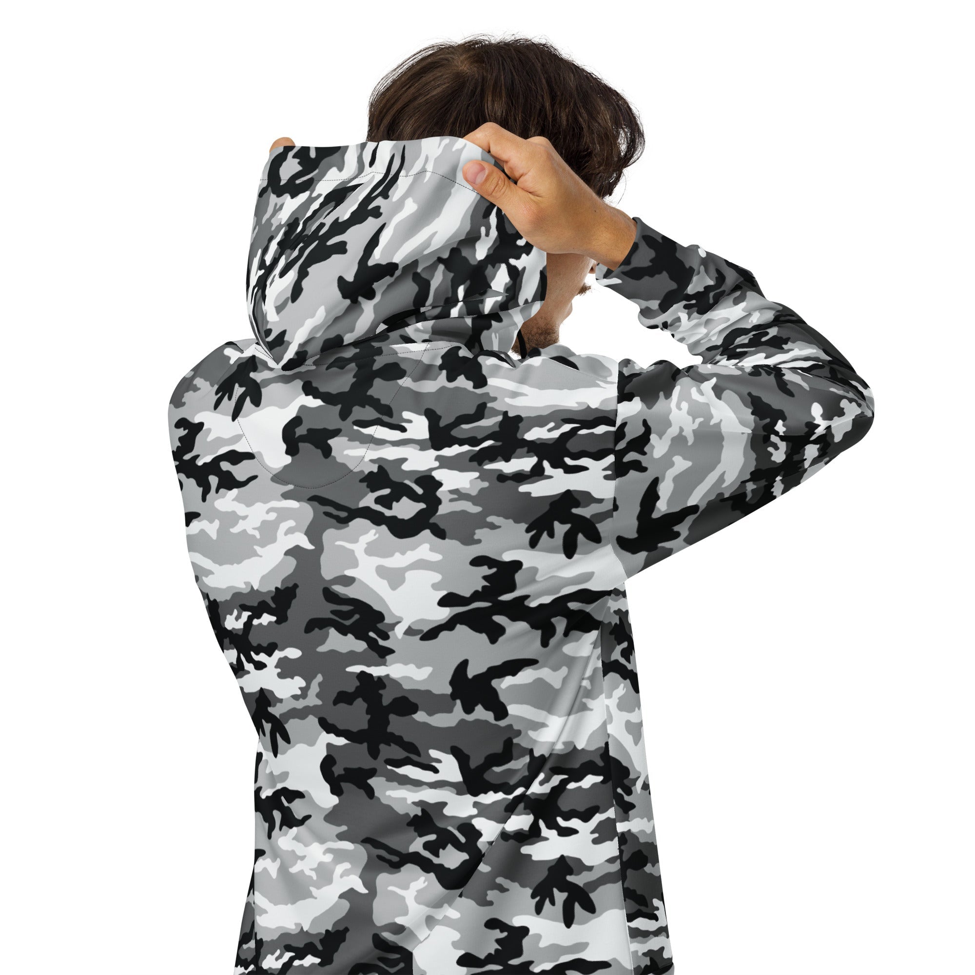 CAMO HQ - American M81 Urban City CAMO Unisex Zip Hoodie