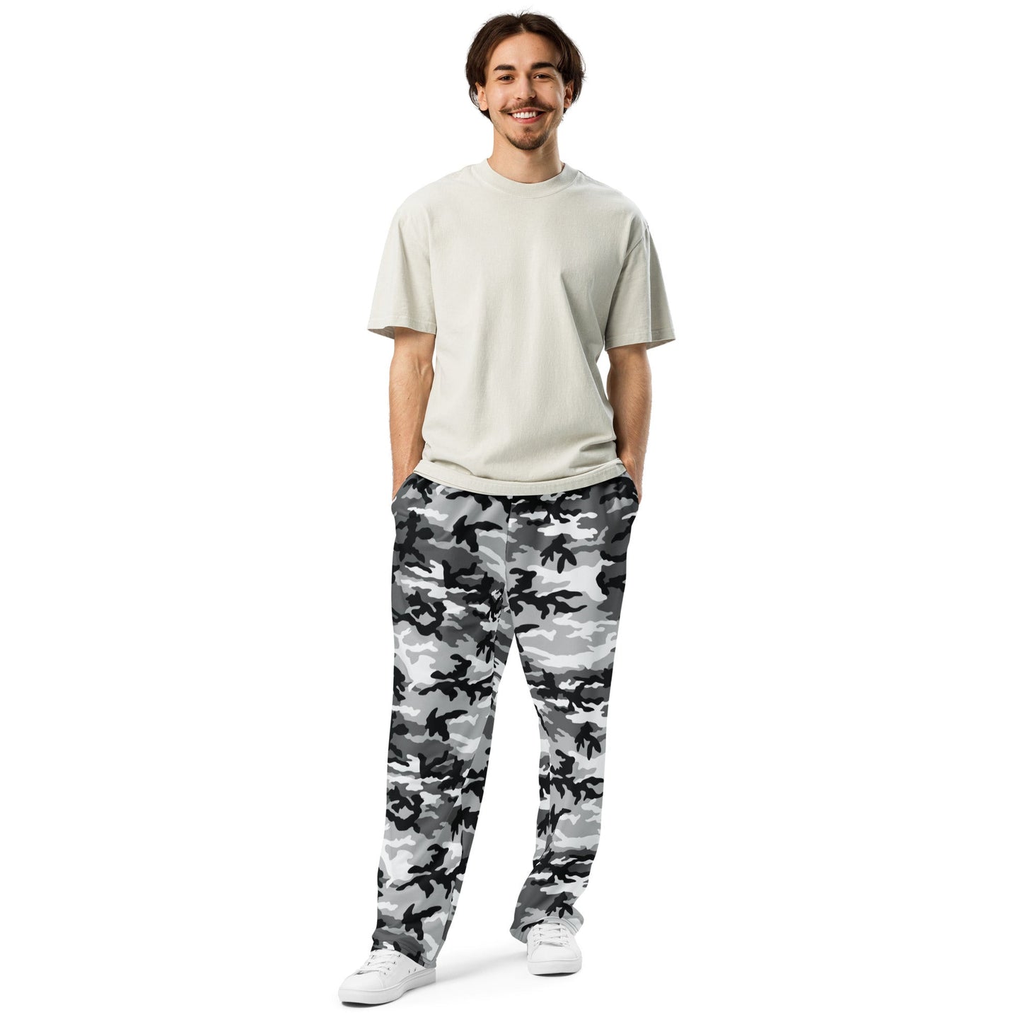 American M81 Urban City CAMO Wide-leg joggers - Joggers