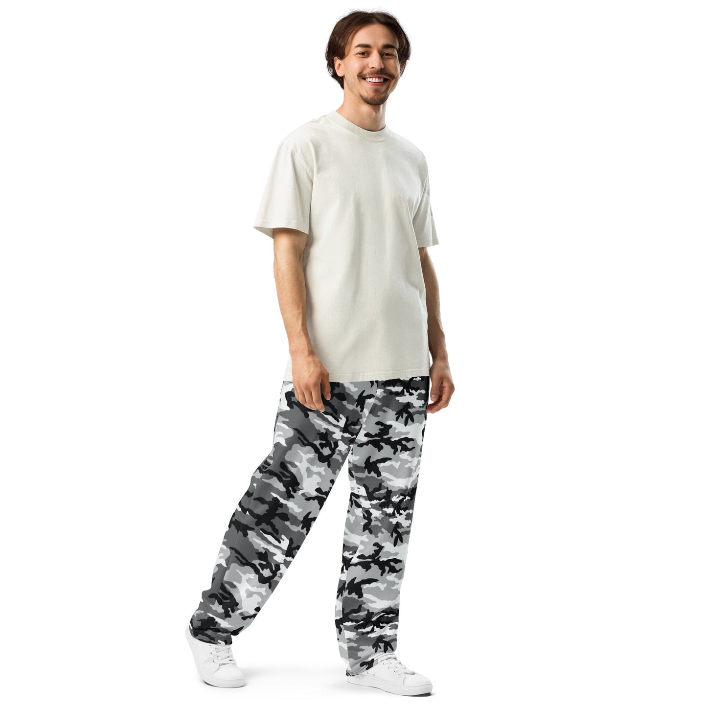 American M81 Urban City CAMO Wide-leg joggers - Joggers