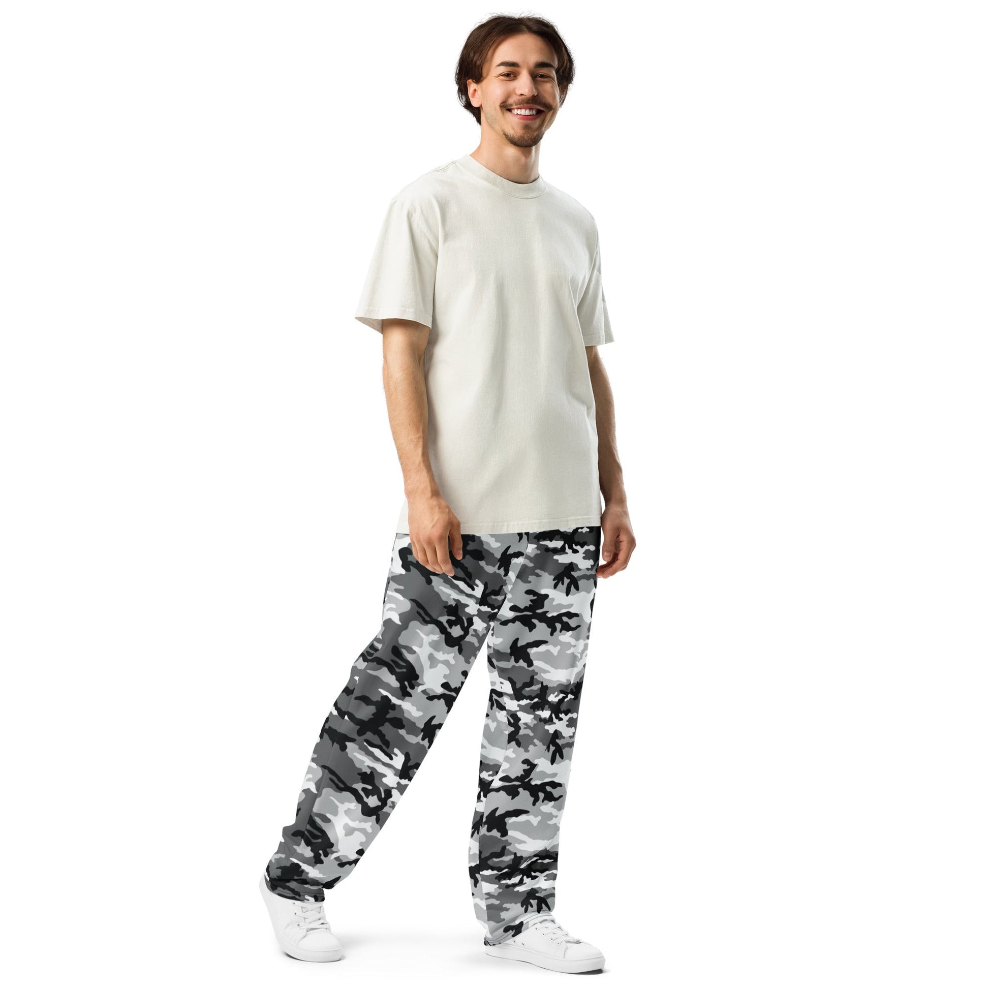 American M81 Urban City CAMO Wide-leg joggers - Joggers