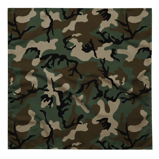 Classic M81 Woodland CAMO Bandana - L - Head