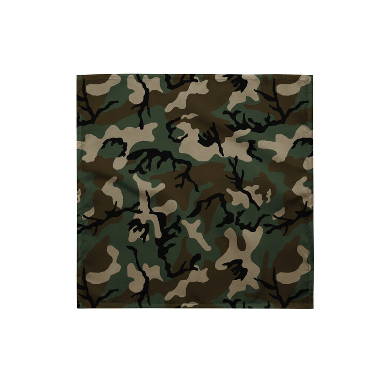 Classic M81 Woodland CAMO Bandana - S - Head