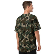 American M81 Woodland CAMO Unisex Baseball Jersey