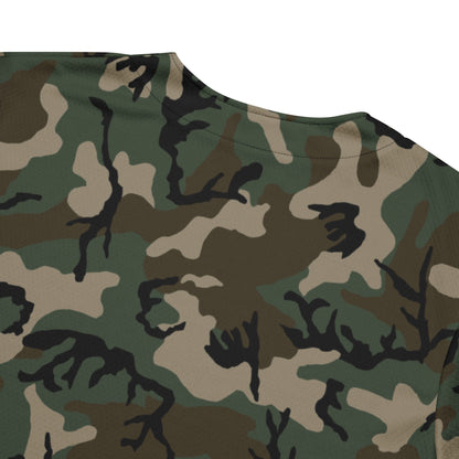 American M81 Woodland CAMO baseball jersey - Baseball Jerseys