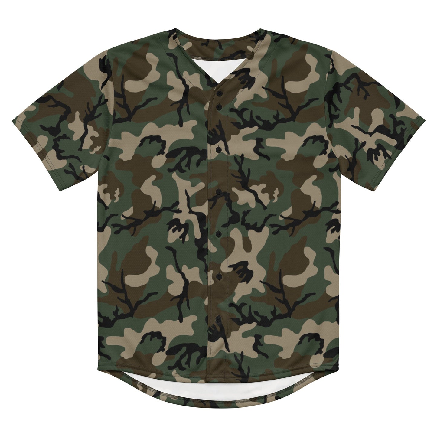 American M81 Woodland CAMO baseball jersey - Baseball Jerseys