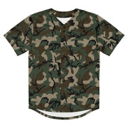American M81 Woodland CAMO Unisex Baseball Jersey