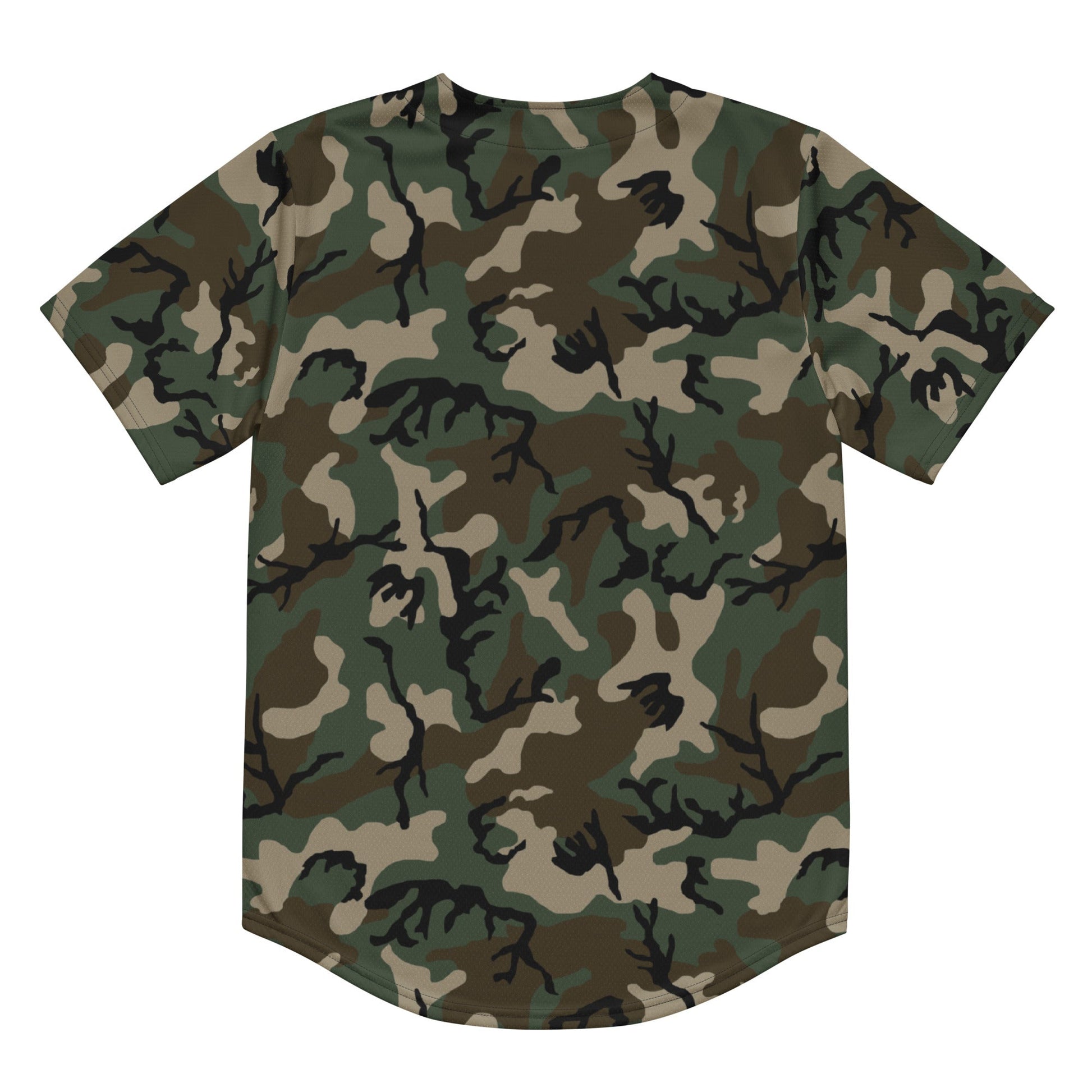 American M81 Woodland CAMO baseball jersey - Baseball Jerseys