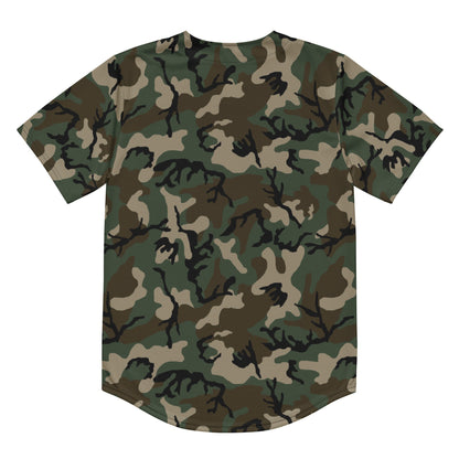 American M81 Woodland CAMO baseball jersey - Baseball Jerseys