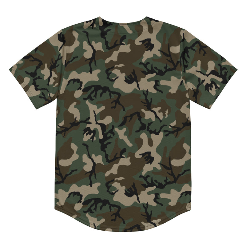 American M81 Woodland CAMO Unisex Baseball Jersey