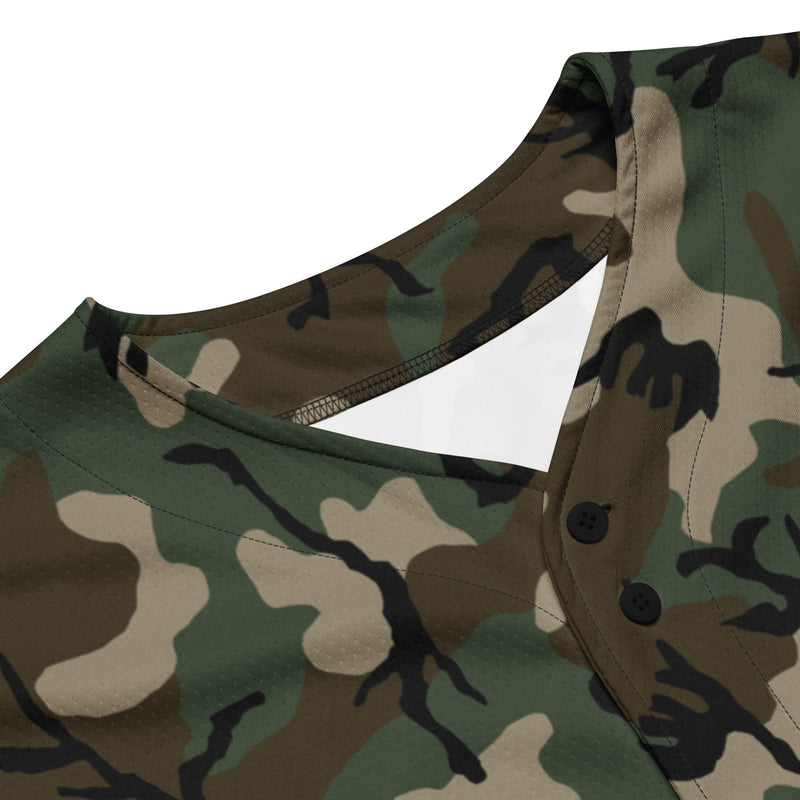 American M81 Woodland CAMO Unisex Baseball Jersey