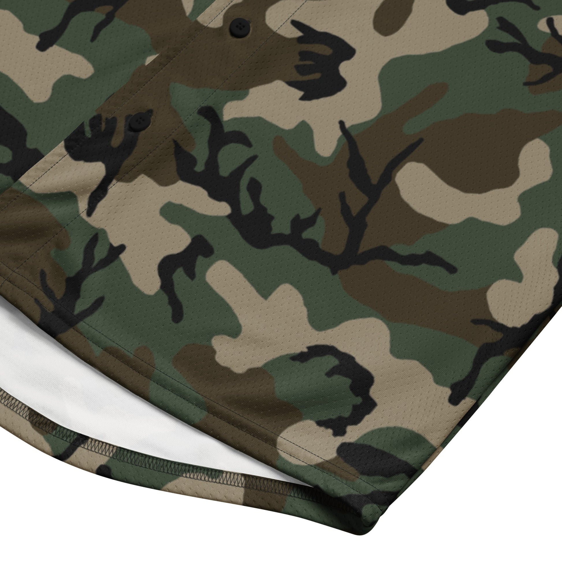 American M81 Woodland CAMO baseball jersey - Baseball Jerseys