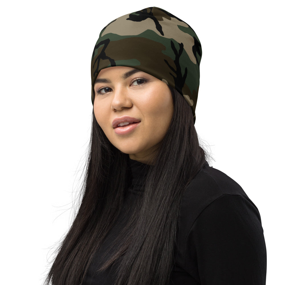 American M81 Woodland CAMO Beanie