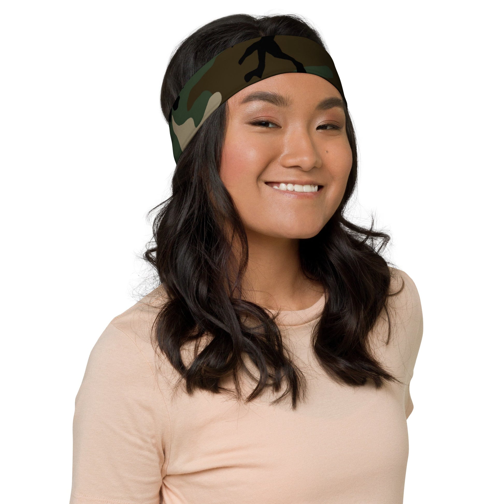 American M81 Woodland CAMO Headband Headbands