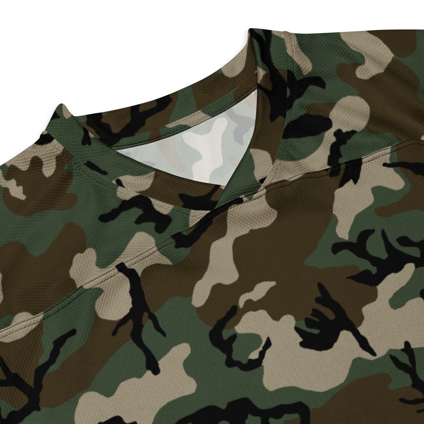 American M81 Woodland CAMO hockey fan jersey Hockey Jerseys