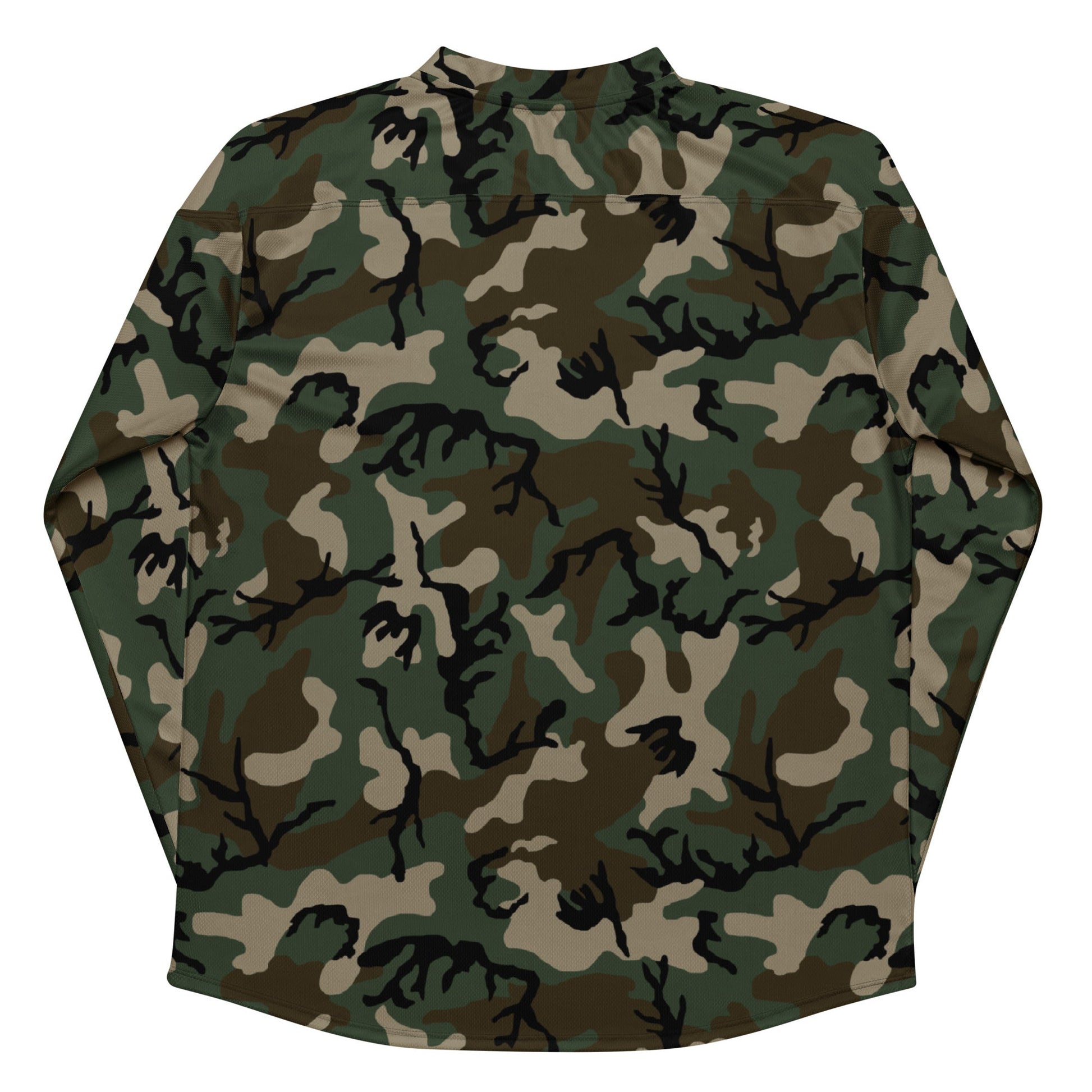 American M81 Woodland CAMO hockey fan jersey Hockey Jerseys