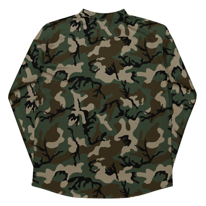 American M81 Woodland CAMO hockey fan jersey Hockey Jerseys