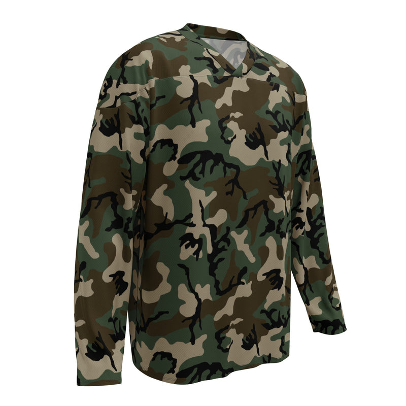 American M81 Woodland CAMO Unisex Hockey Fan Jersey