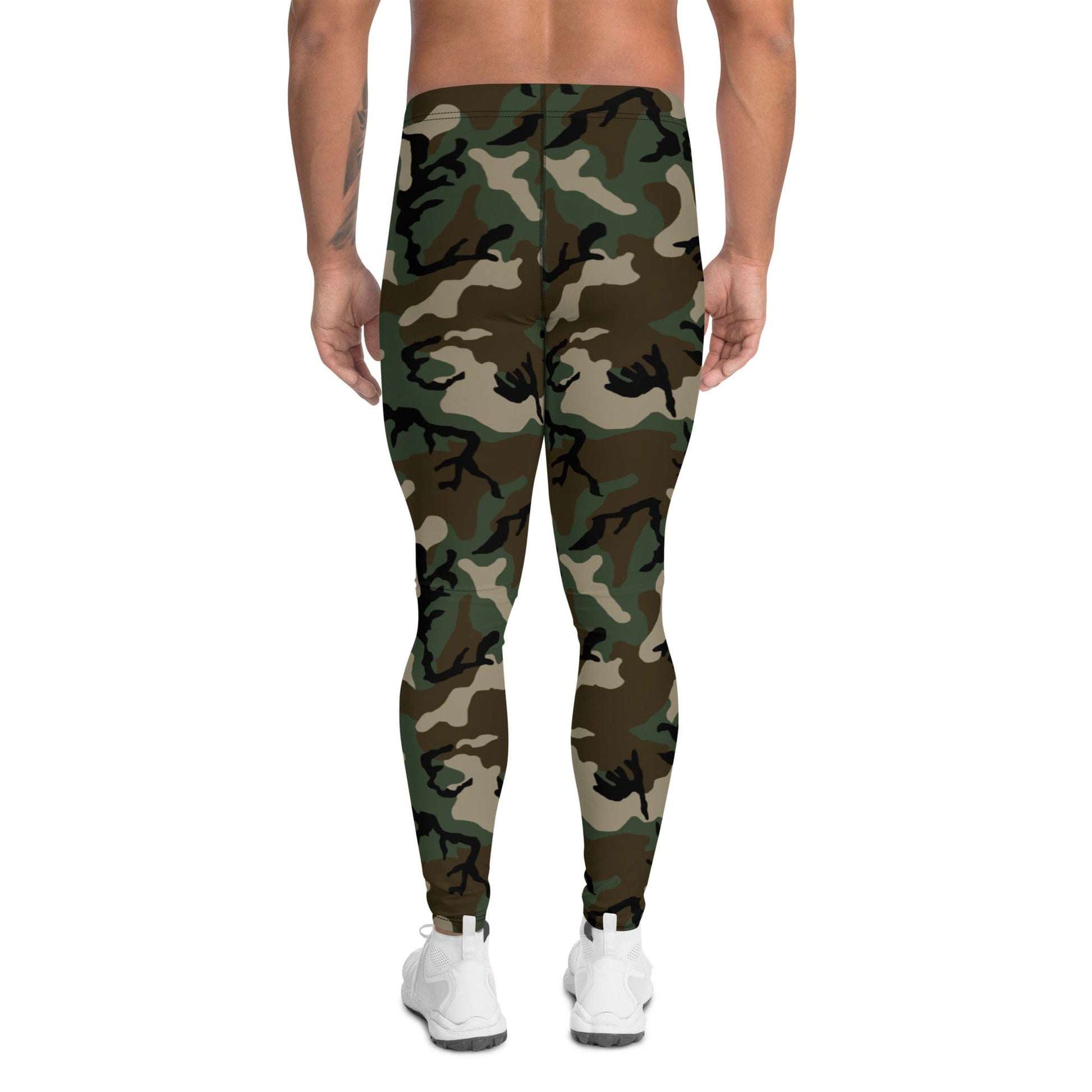 American M81 Woodland CAMO Men’s Leggings - Mens