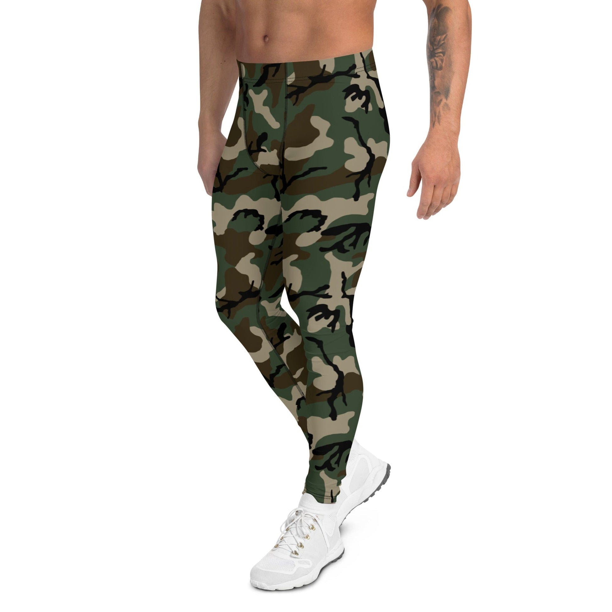 American M81 Woodland CAMO Men’s Leggings - Mens