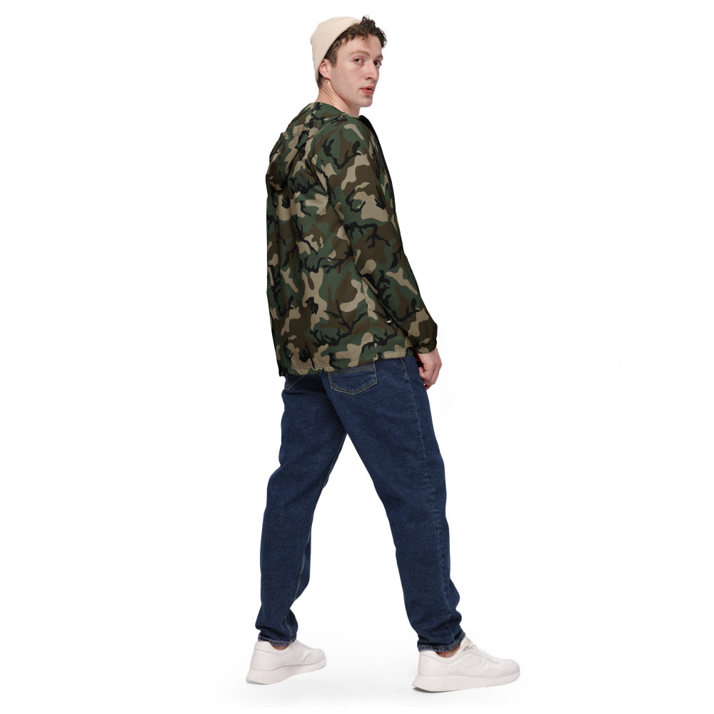 American M81 Woodland CAMO Men’s windbreaker - Mens Windbreaker