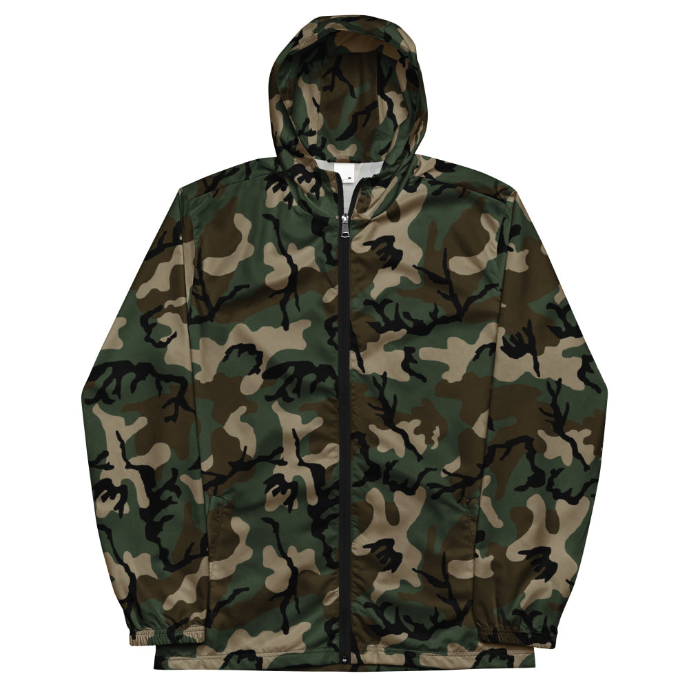 American M81 Woodland CAMO Men’s windbreaker - Mens Windbreaker