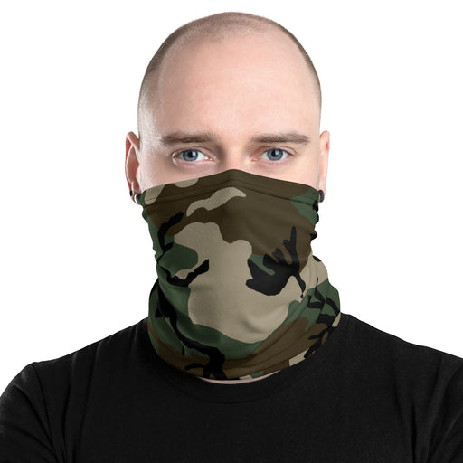 Classic M81 Woodland CAMO Neck Gaiter - Head