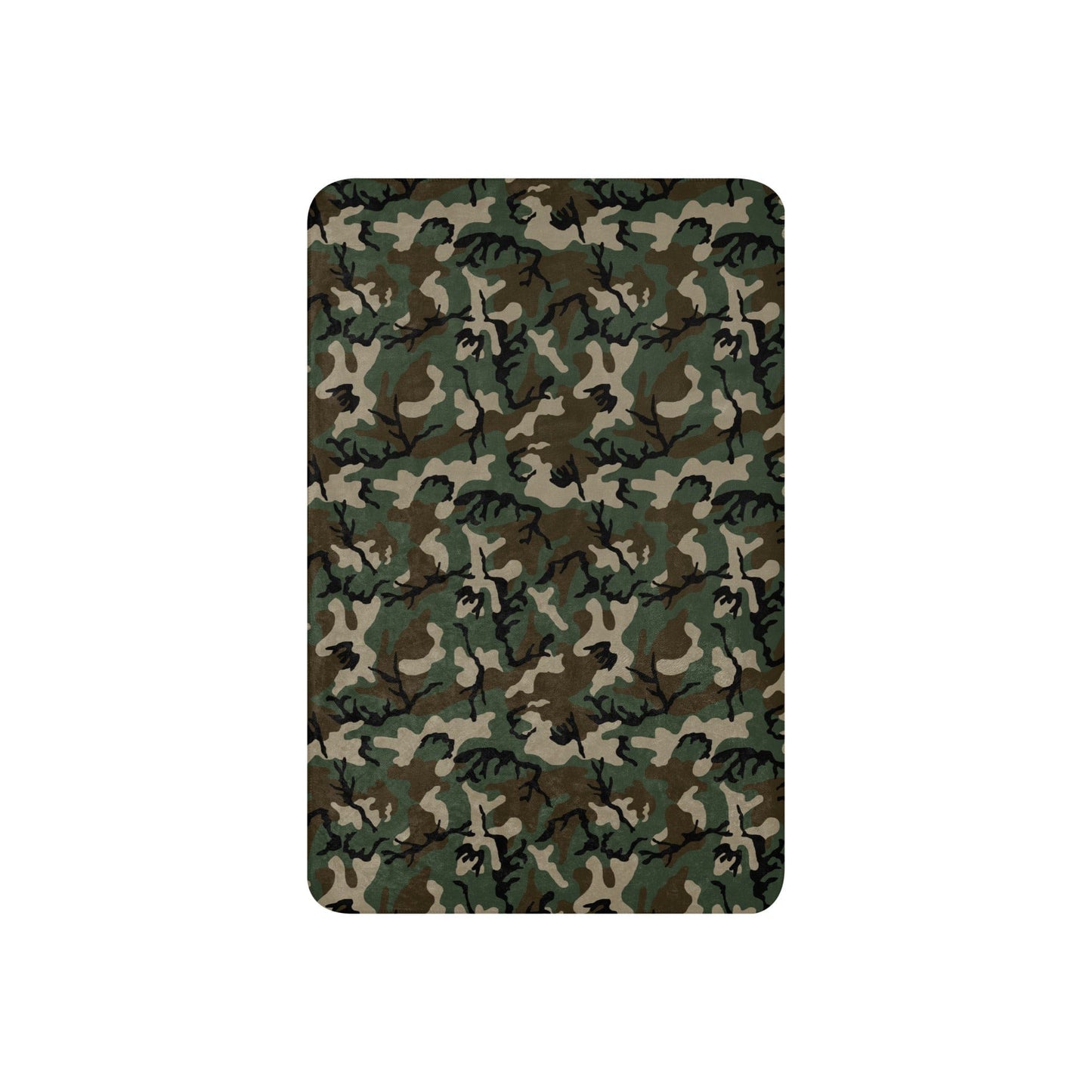 American M81 Woodland CAMO Sherpa blanket - Blanket