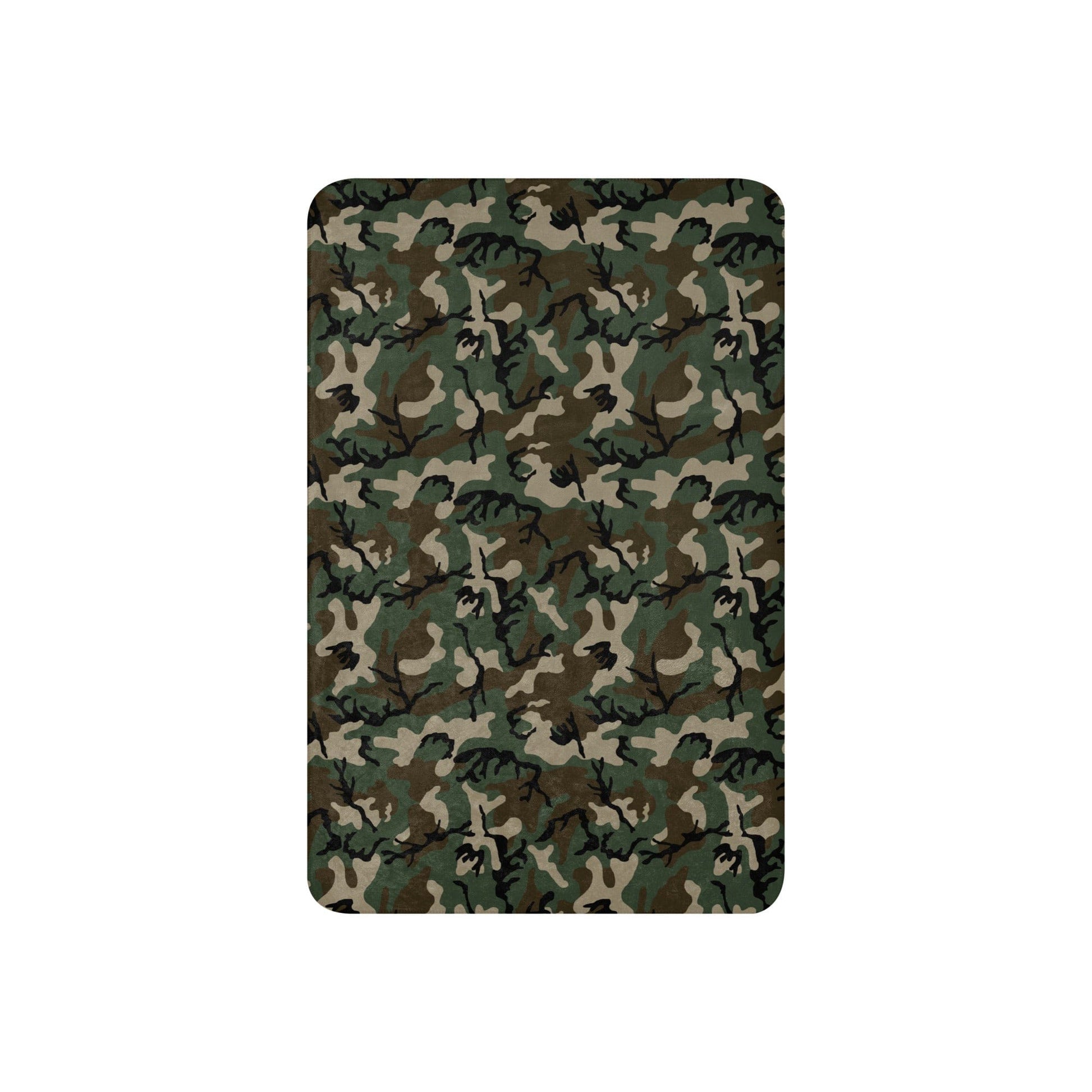 American M81 Woodland CAMO Sherpa blanket - Blanket