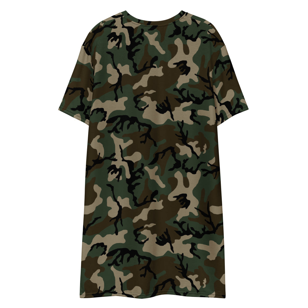 American M81 Woodland CAMO T-shirt dress - Womens T-Shirt Dress