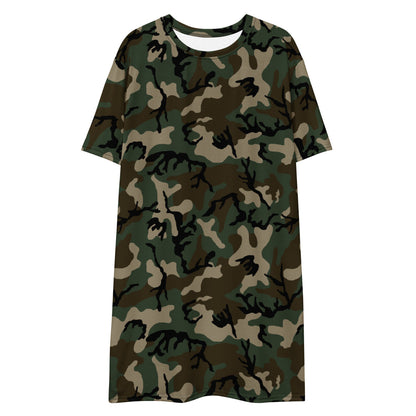 American M81 Woodland CAMO T-shirt dress - Womens T-Shirt Dress