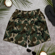 Classic M81 Woodland CAMO Unisex Athletic Long Shorts
