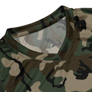 American M81 Woodland CAMO Unisex Basketball Jersey