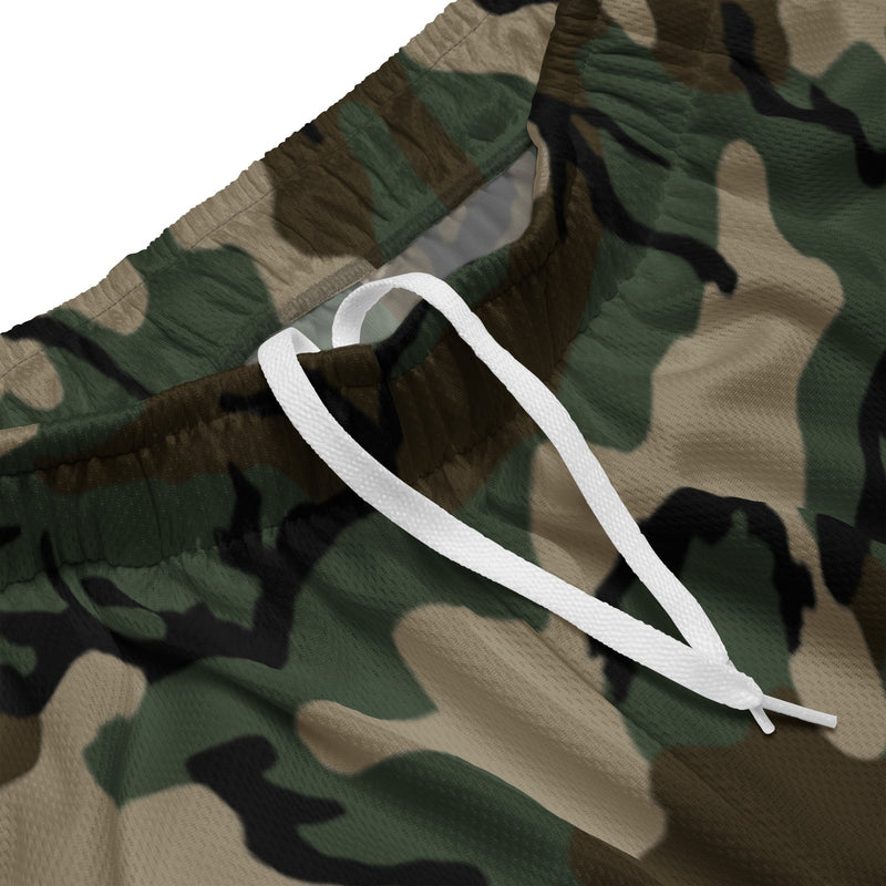 Classic M81 Woodland CAMO Unisex Mesh Shorts