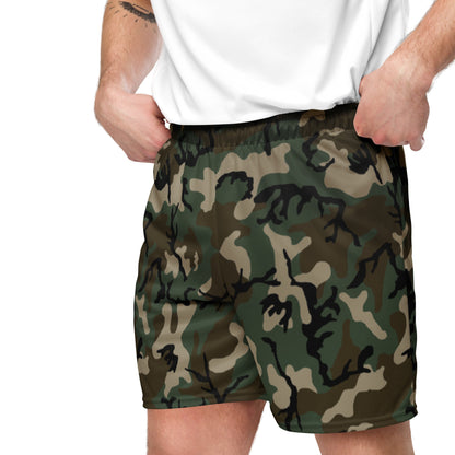 American M81 Woodland CAMO Unisex mesh shorts - Mesh Shorts