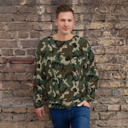 Classic M81 Woodland CAMO Unisex Sweatshirt - XS