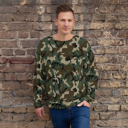 American M81 Woodland CAMO Unisex Sweatshirt - XS