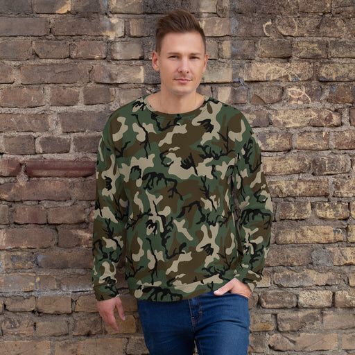 Classic M81 Woodland CAMO Unisex Sweatshirt - XS