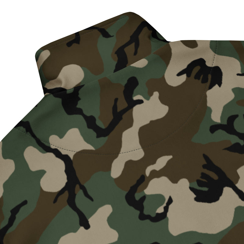 American M81 Woodland CAMO Unisex Track Jacket