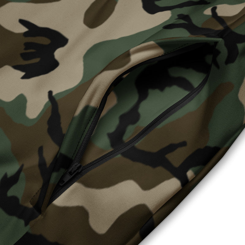 American M81 Woodland CAMO Unisex Track Jacket