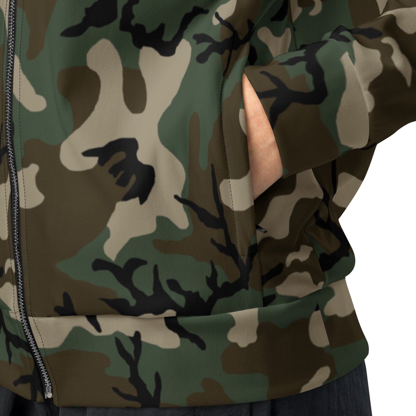American M81 Woodland CAMO Unisex track jacket - Track Jackets