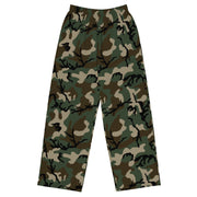 Classic M81 Woodland CAMO Unisex Wide-Leg Leisure Pants - 2XS - Pant