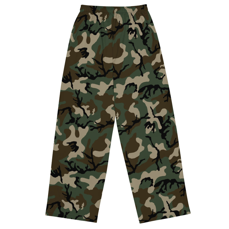 Classic M81 Woodland CAMO Unisex Wide-Leg Leisure Pants - Pant