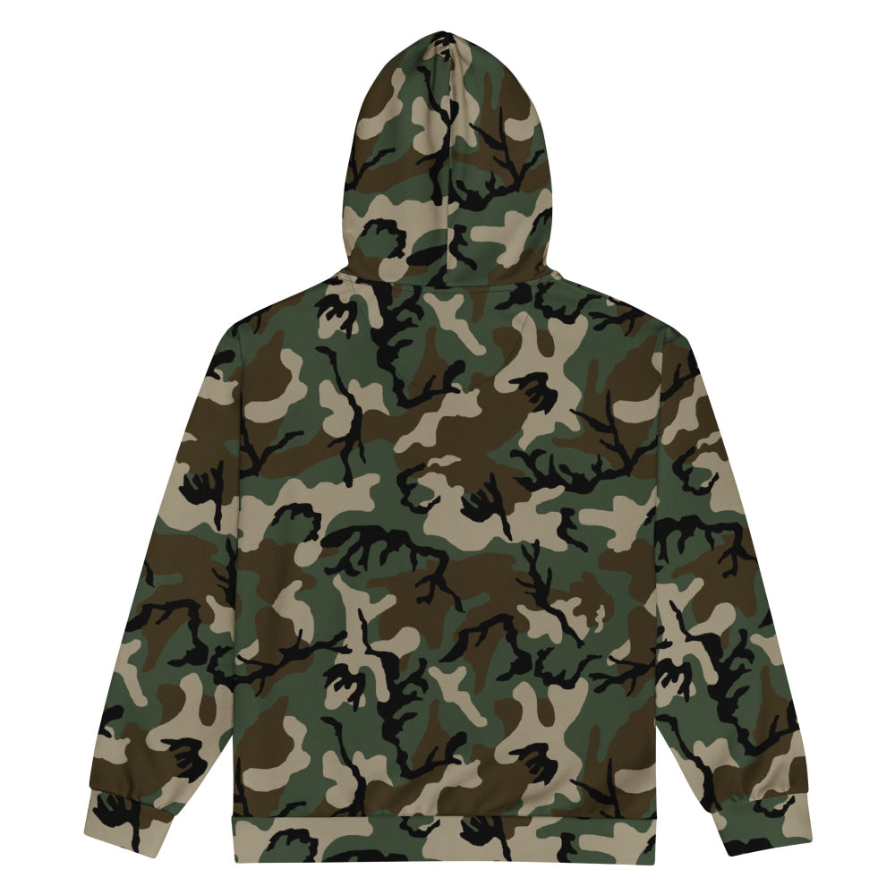 American M81 Woodland CAMO Unisex zip hoodie - Zip Hoodie