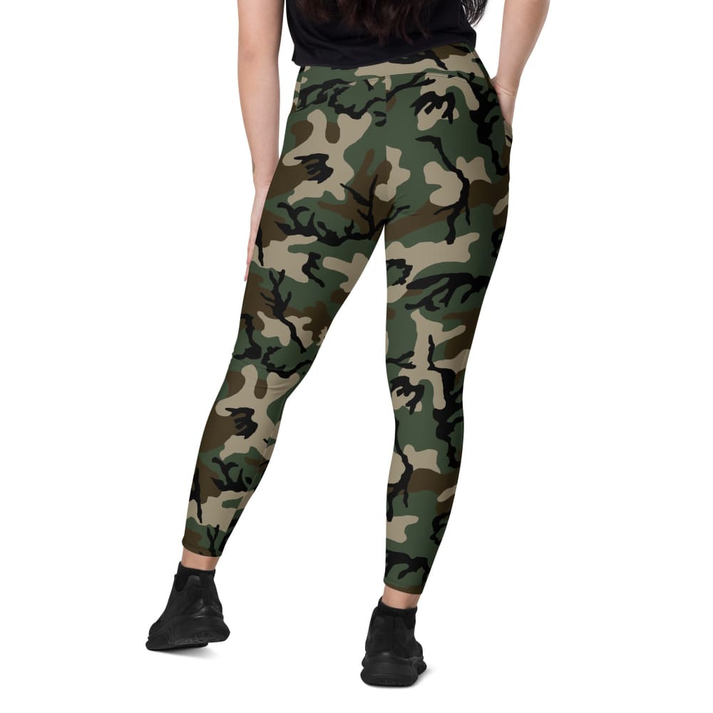American M81 Woodland CAMO Women’s Leggings with pockets